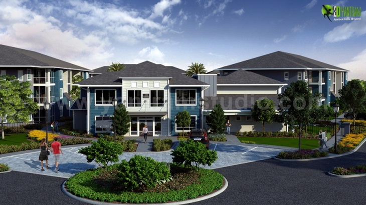 Front View- Architectural Visualization Firms